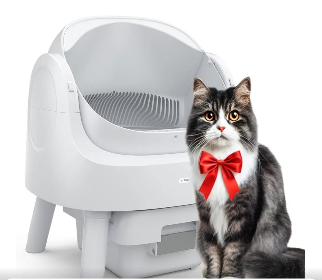 pet pivot arenero automático
