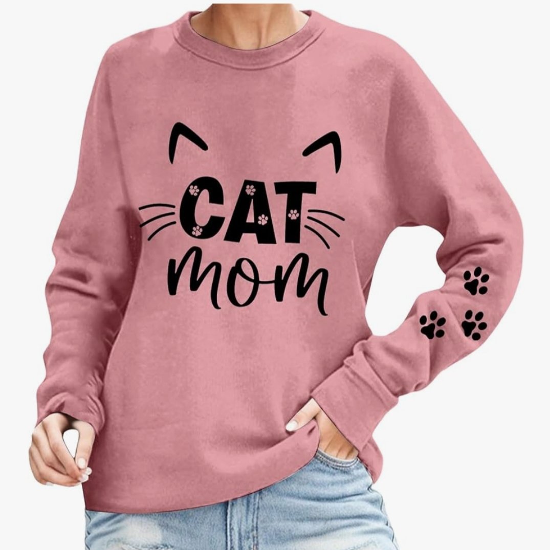 sudadera mamá gato