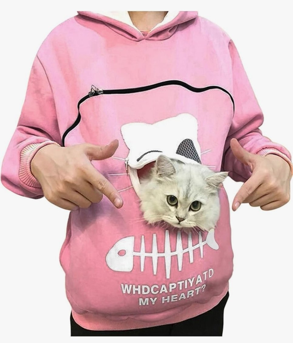 sudadera portagatos