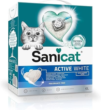 sanicat active white