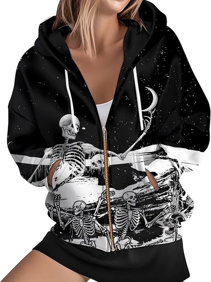 SUDADERA ESQUELETOS
